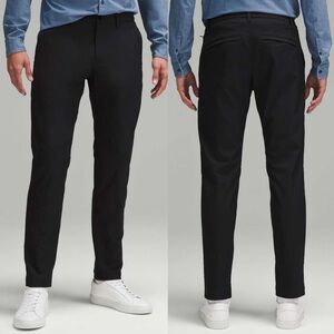Lululemon ABC Slim-Fit Trouser 30" In Smooth Twill Black Size 33 Office Casual